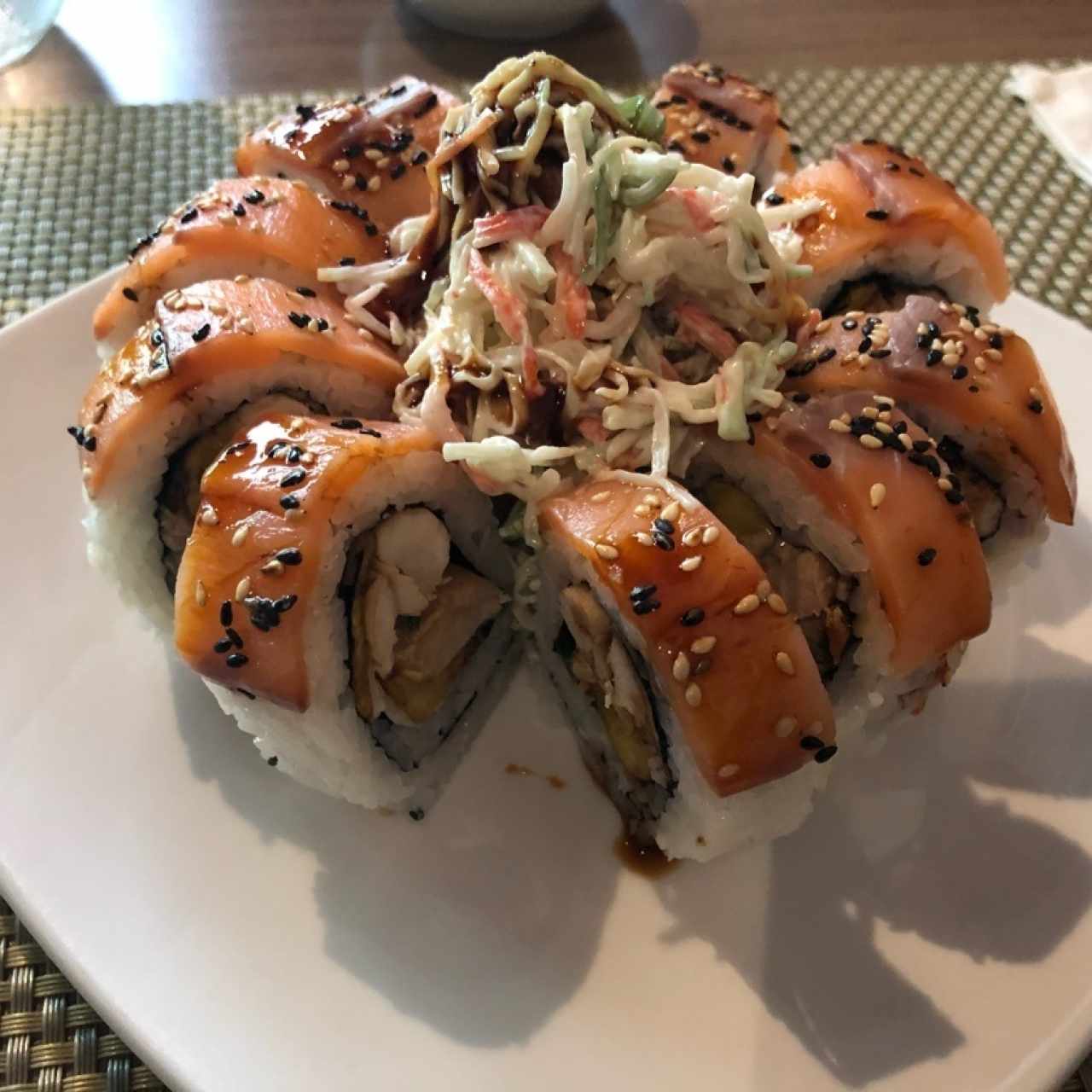 chicken and fish roll