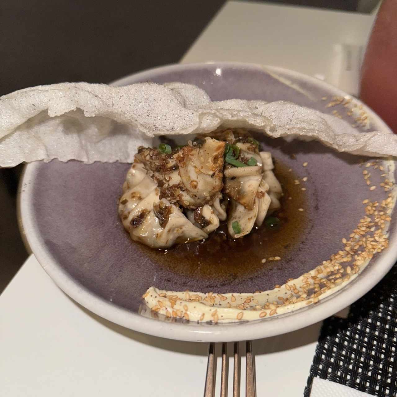 Dumplings de langostinos