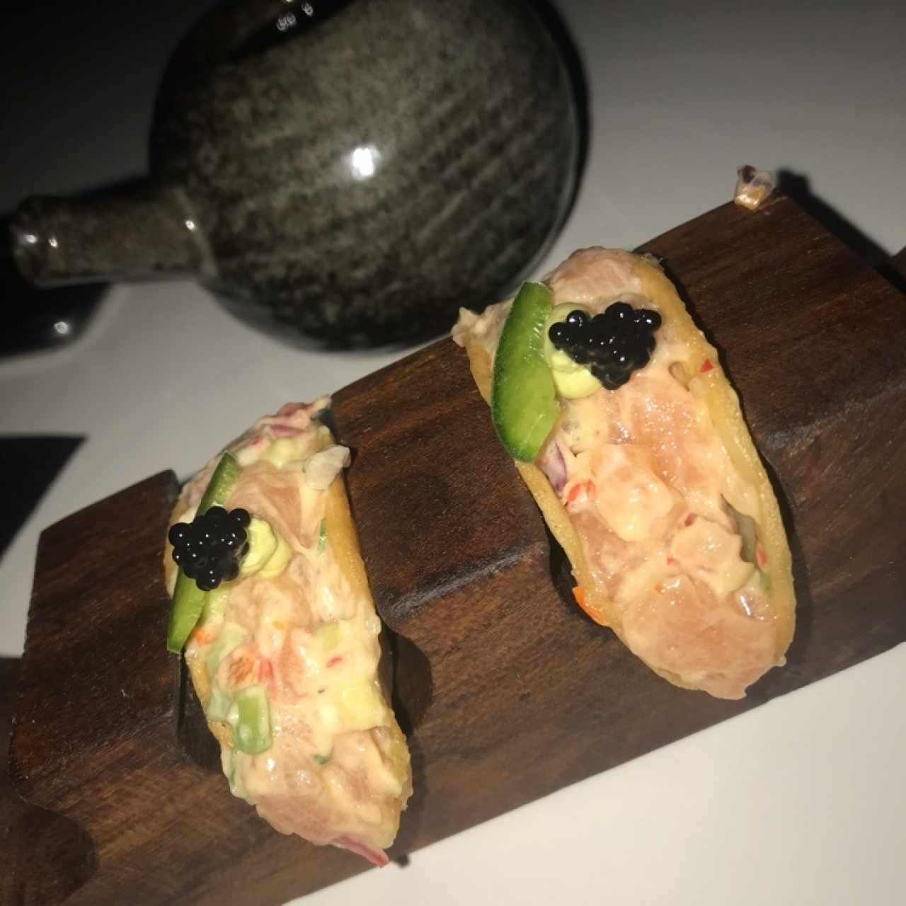 Tuna tacos