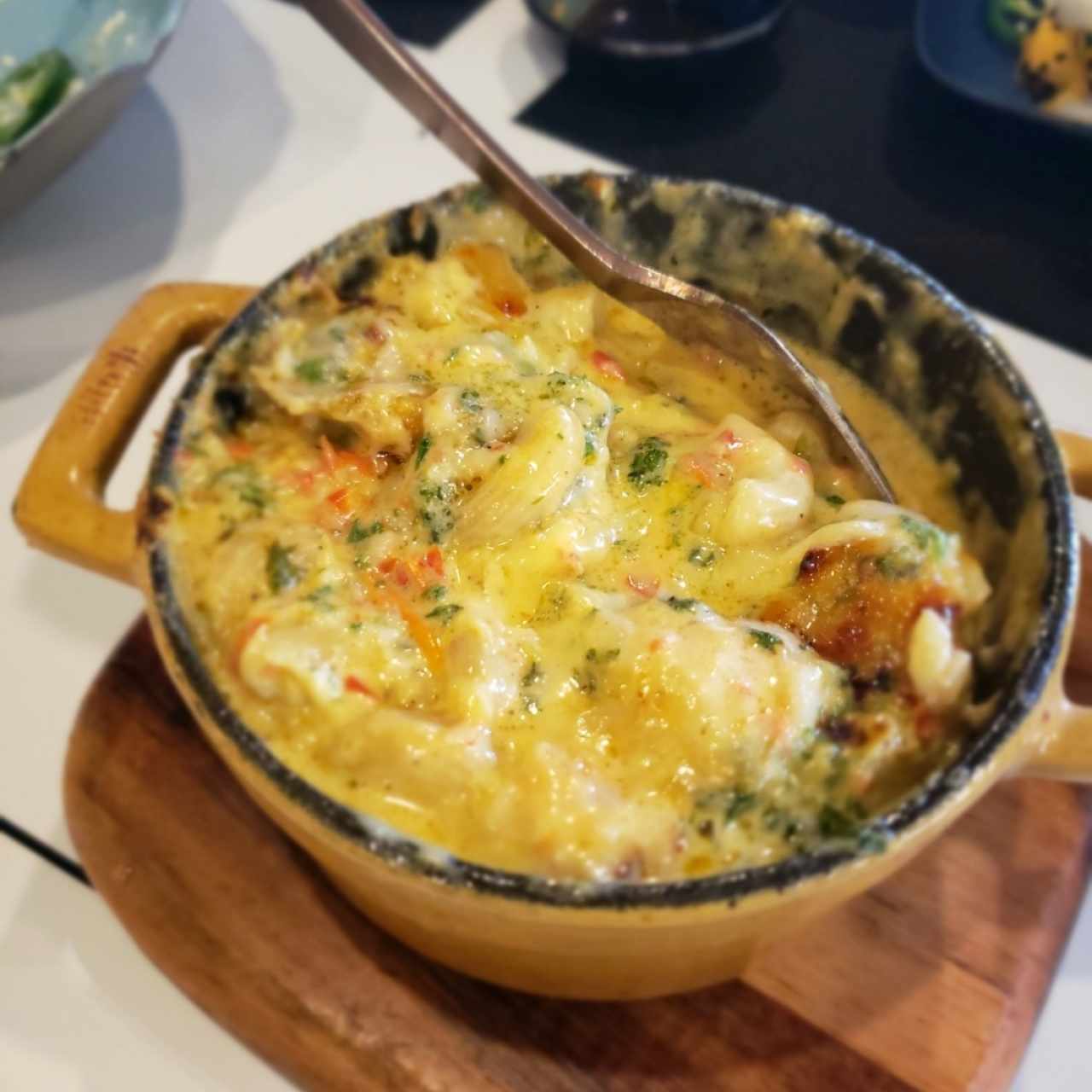 Lobster mac and cheese