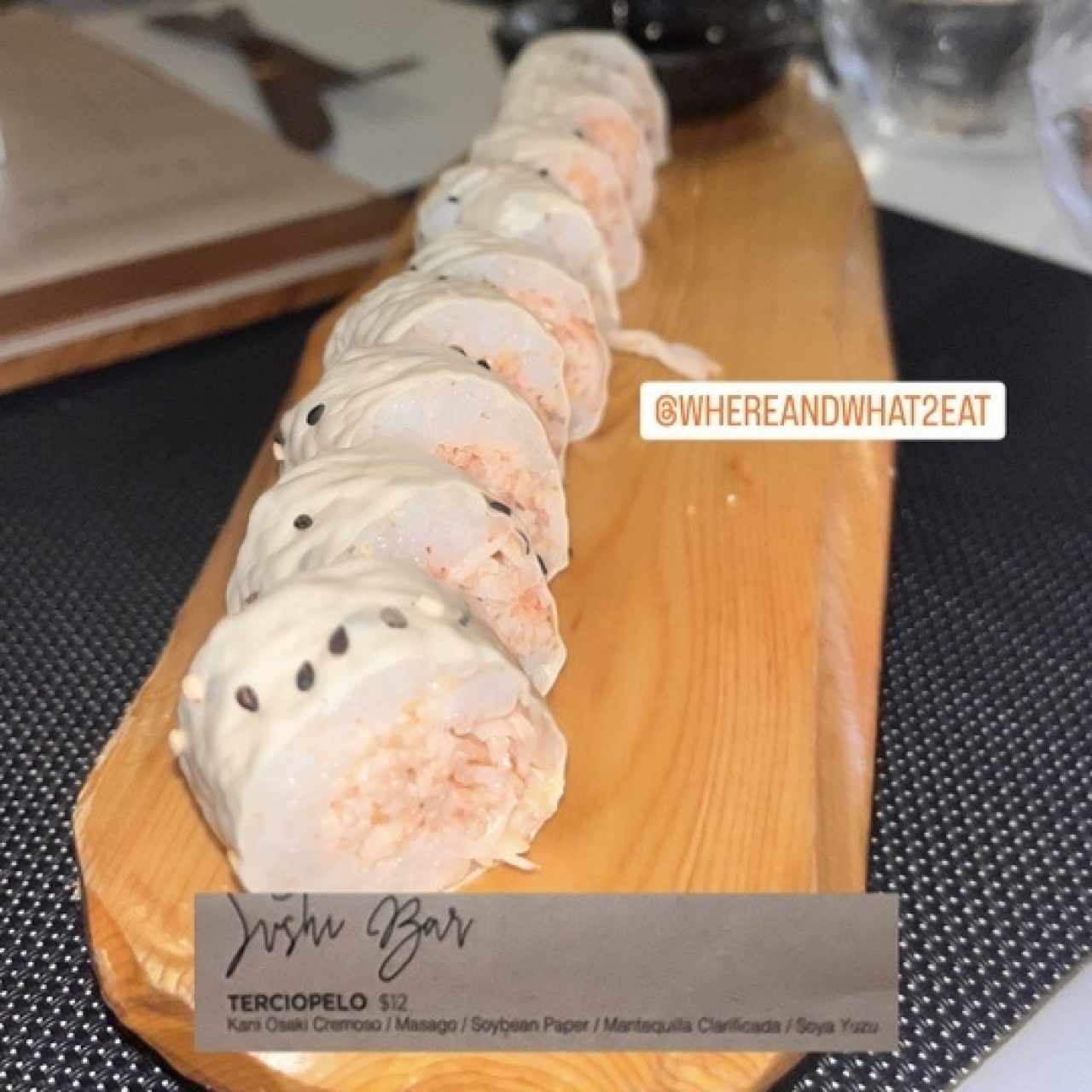 Sushi Bar - Terciopelo