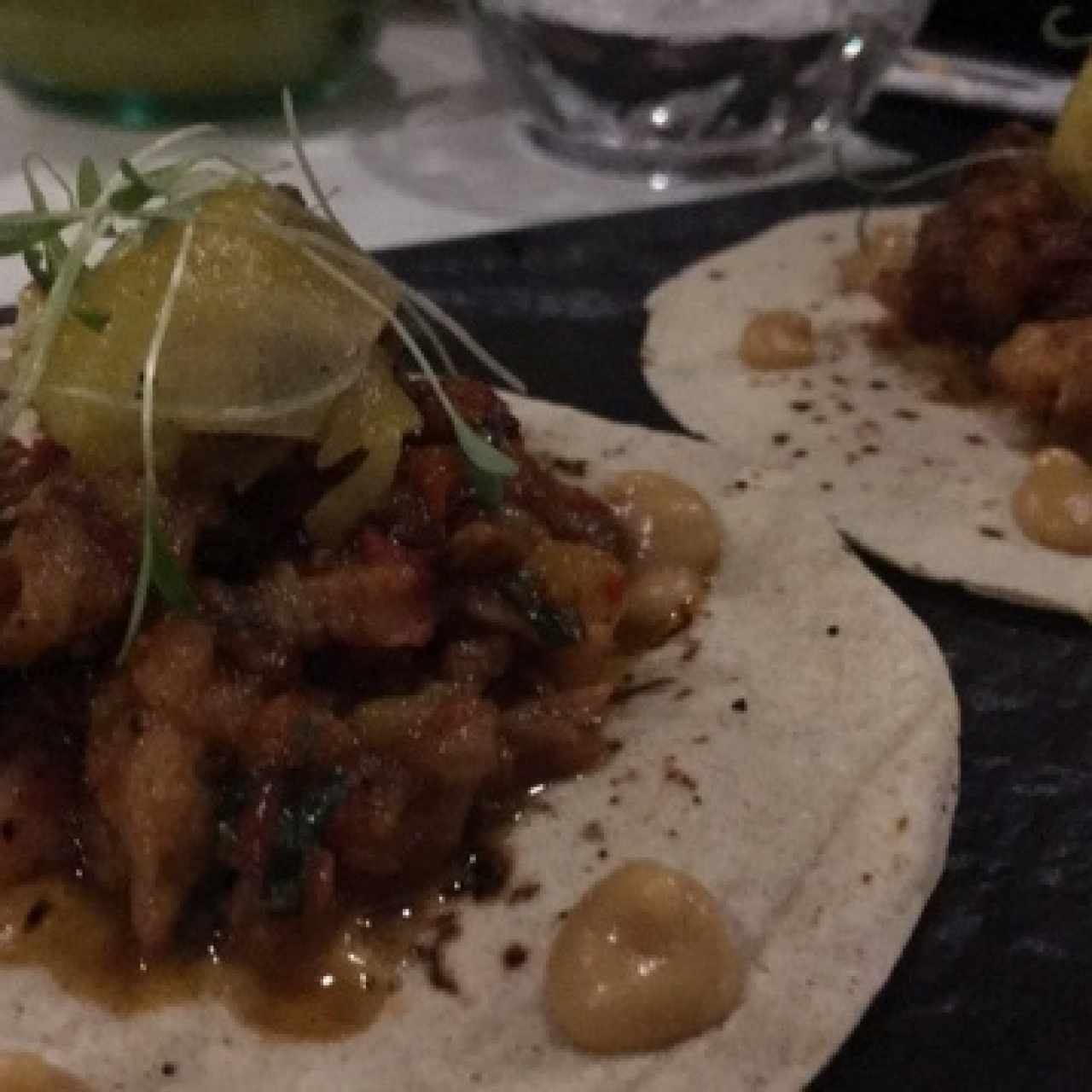 tacos de cochinilla