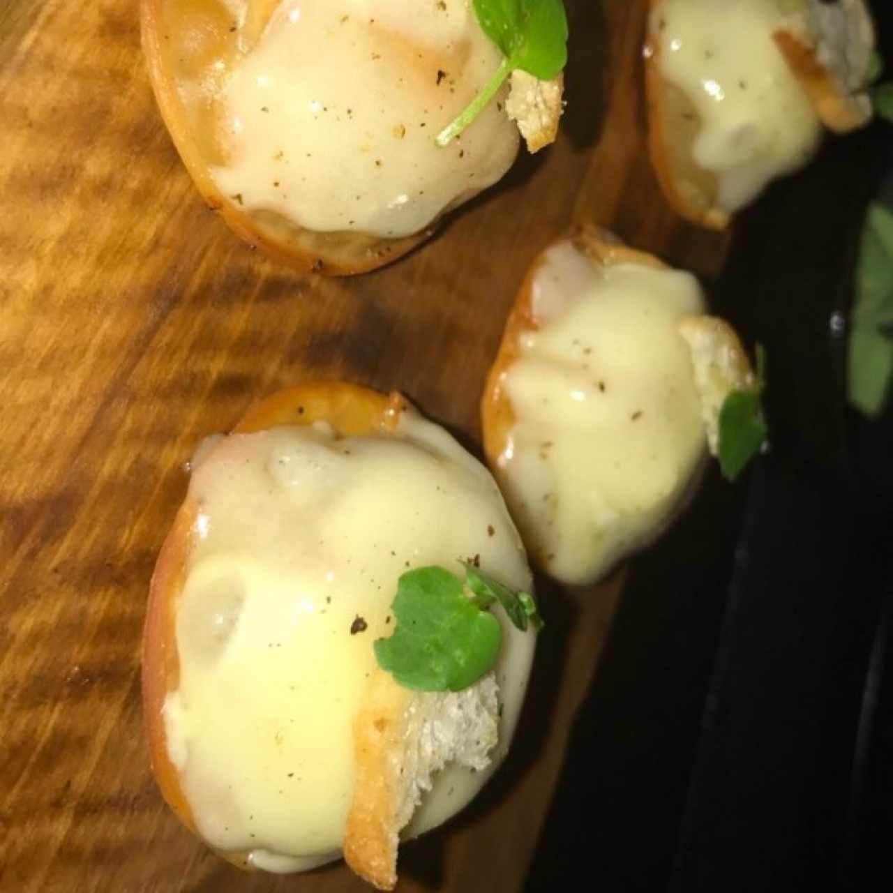 Dumplings de sopa de cebolla