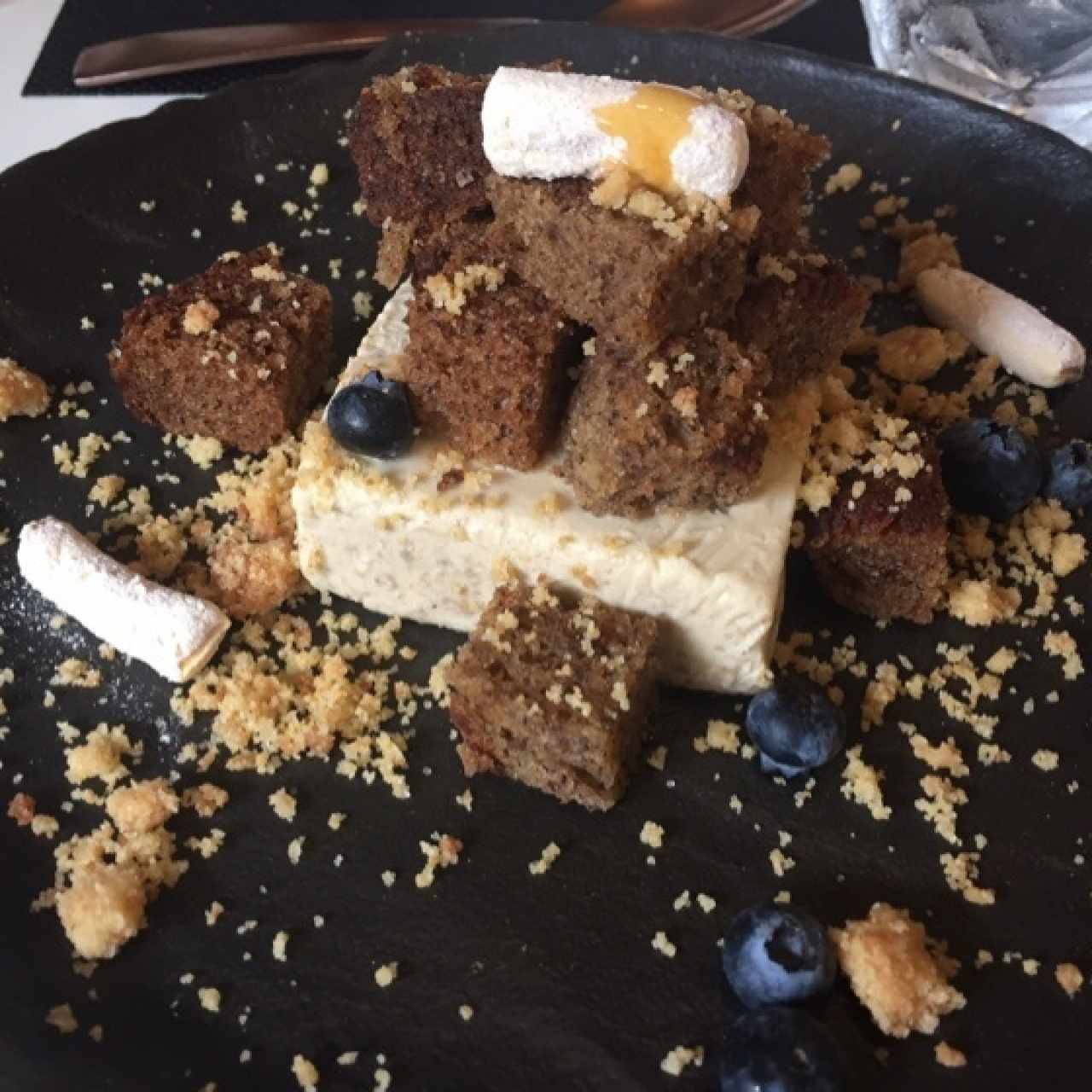 Postre de banana 