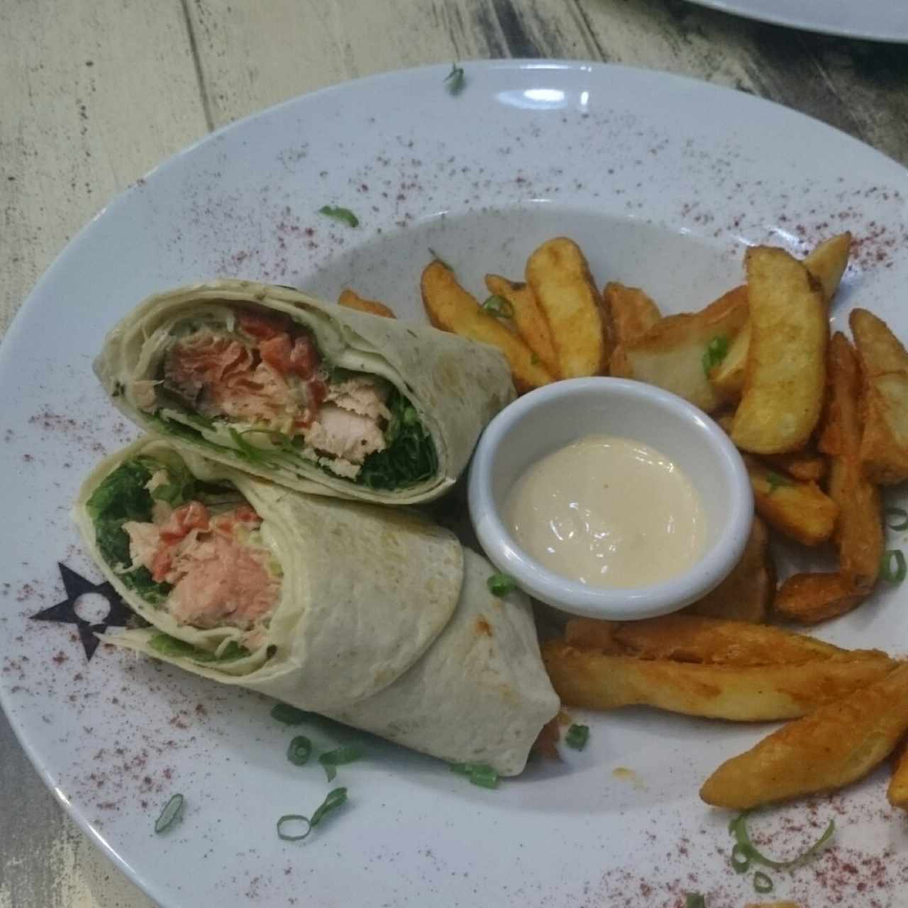 Saludables wraps - Wrap de salmón