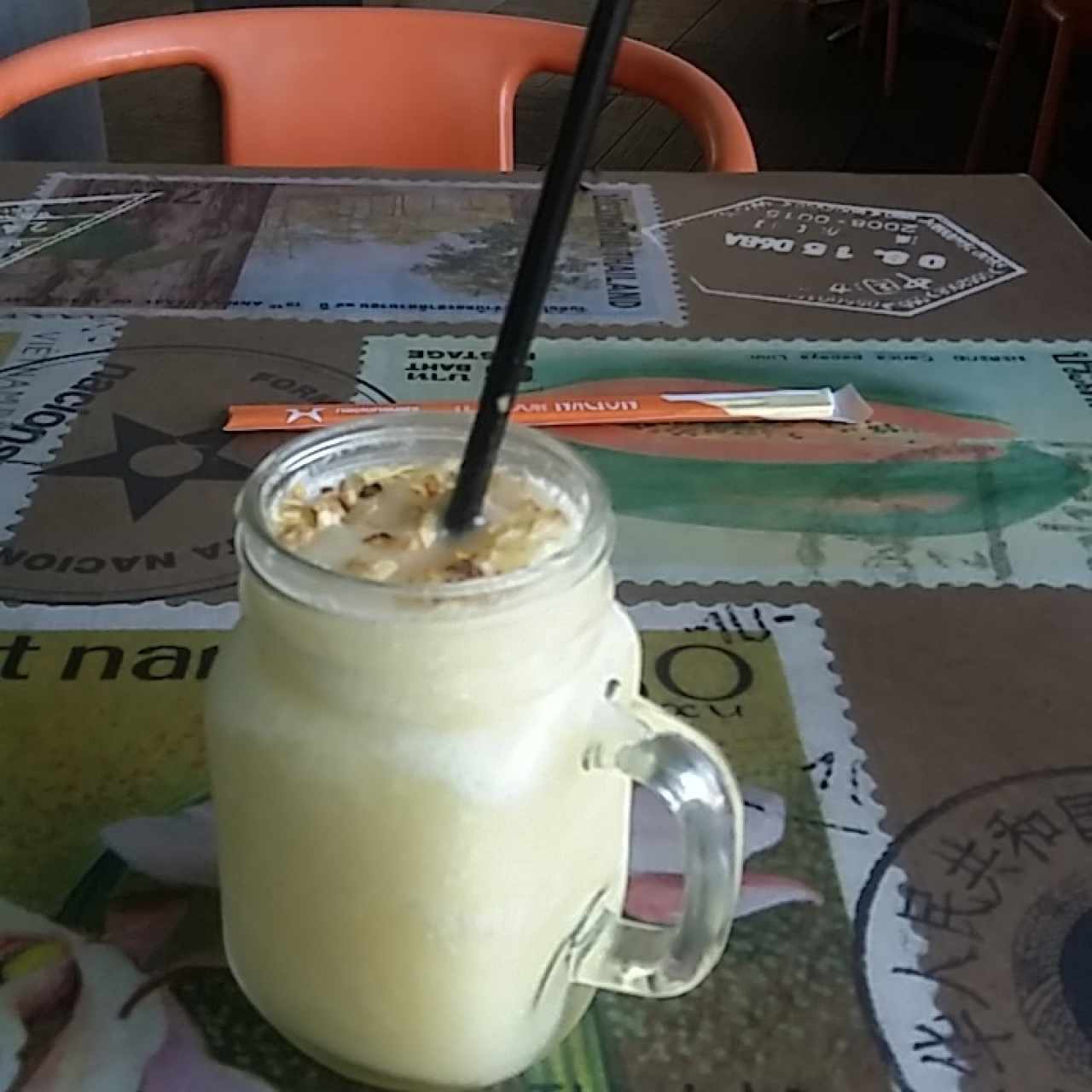 chicha De coco, piña  y limón 