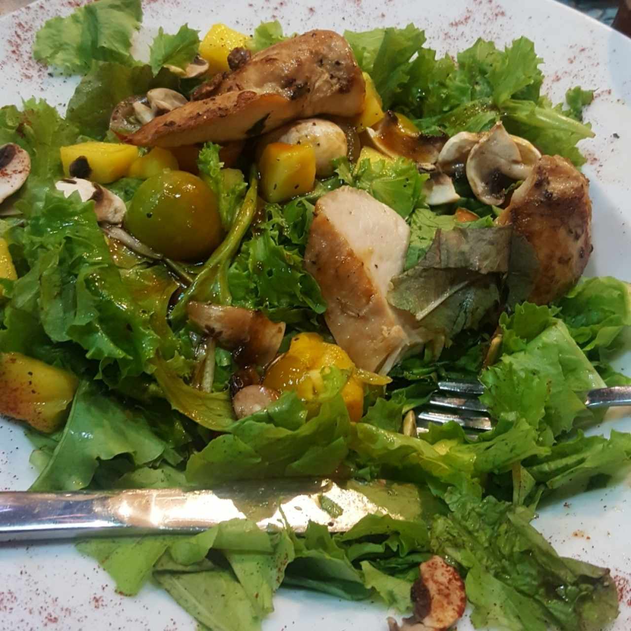 ensalada de pollo