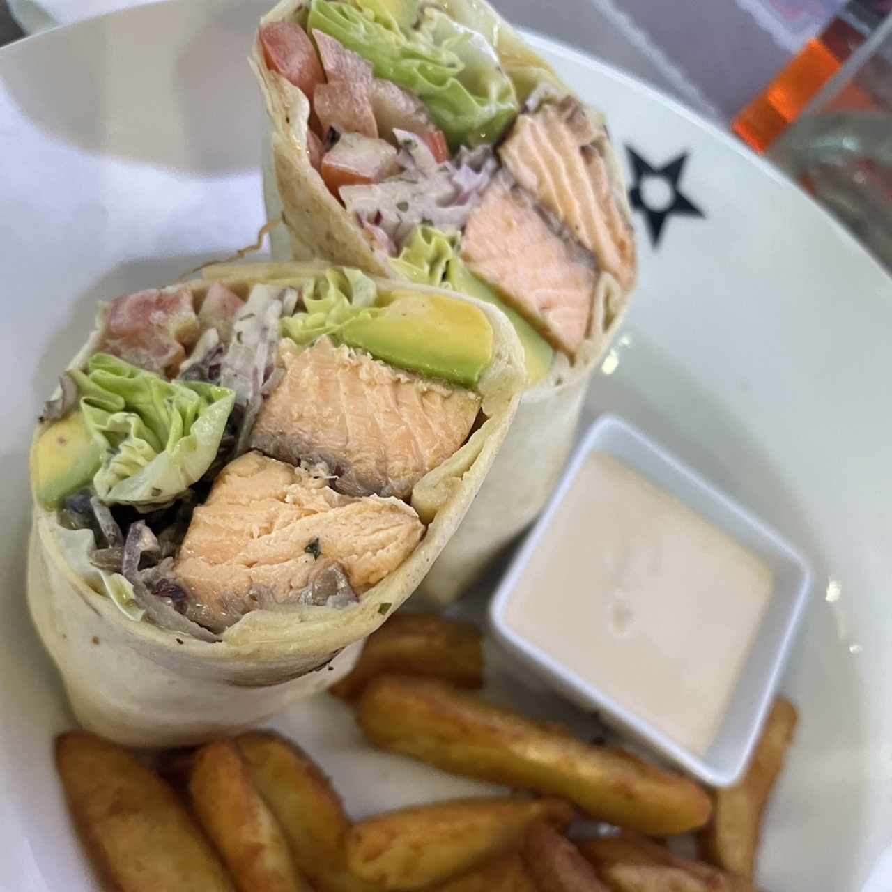 Saludables Wraps - Wrap de Salmón