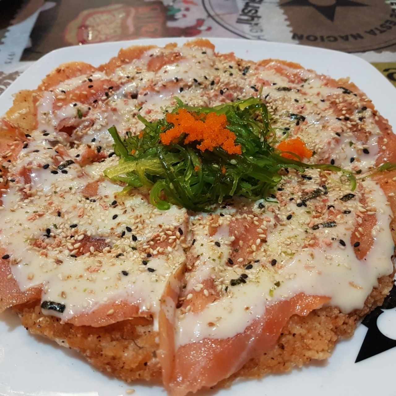 Pizza de Salmón 