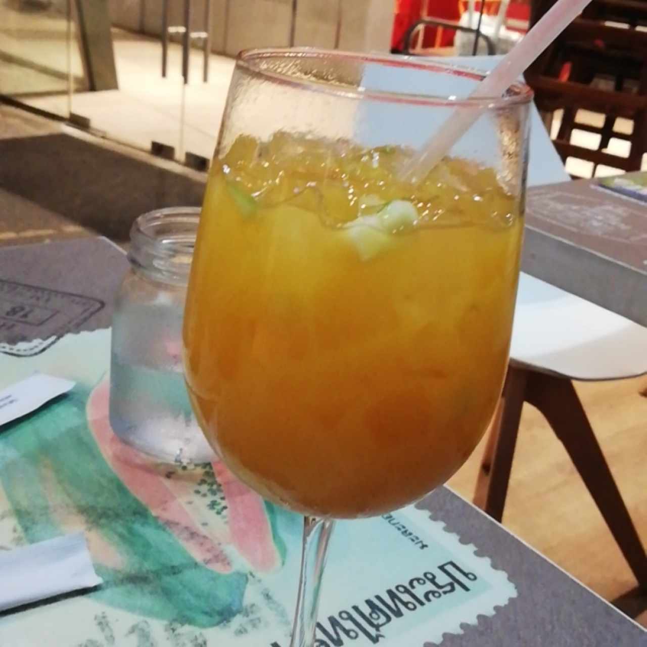 Seductores cocteles - Sangría de mango