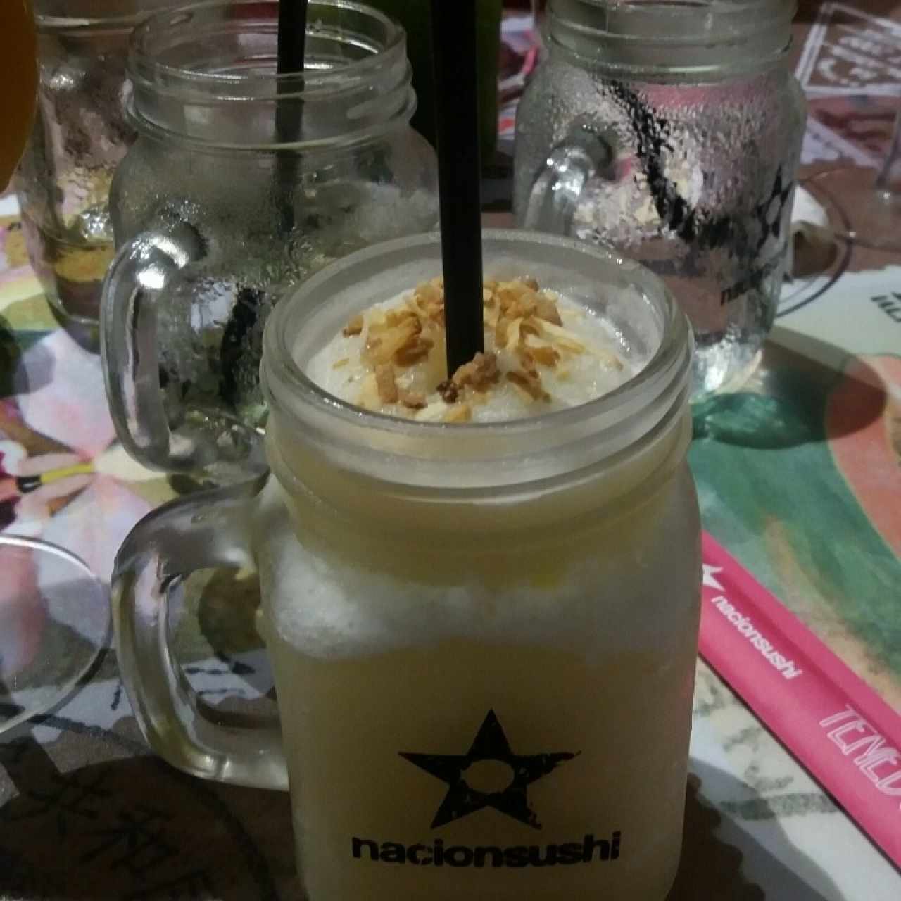 jugo coco, limón, piña