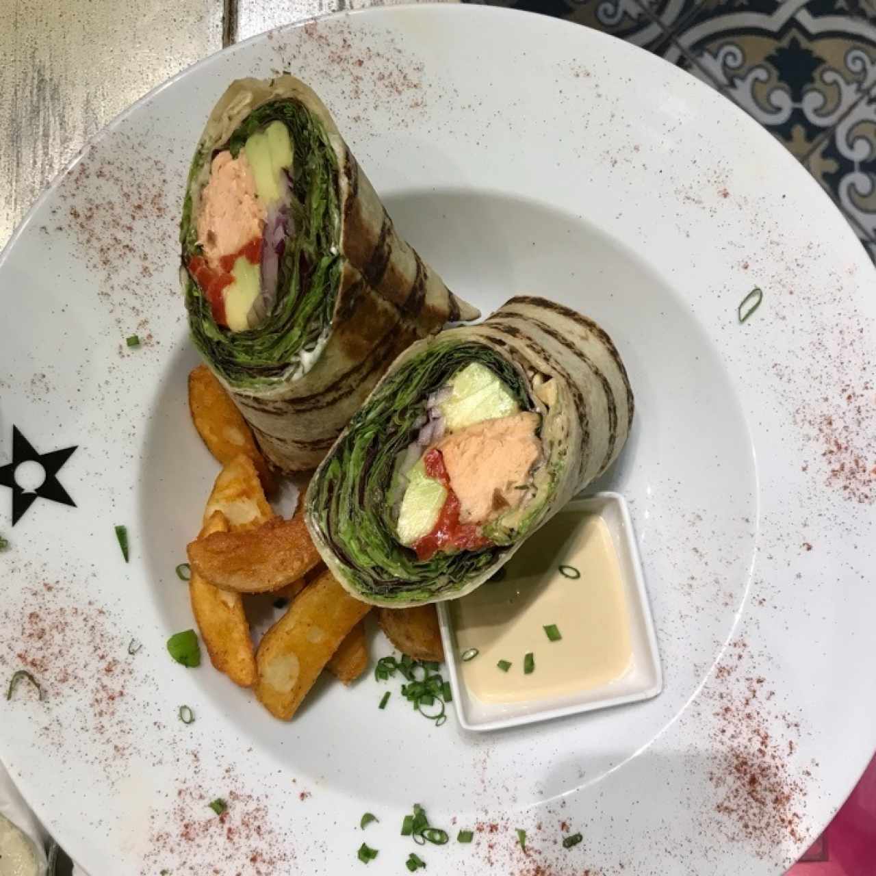 Saludables wraps - Wrap de salmón