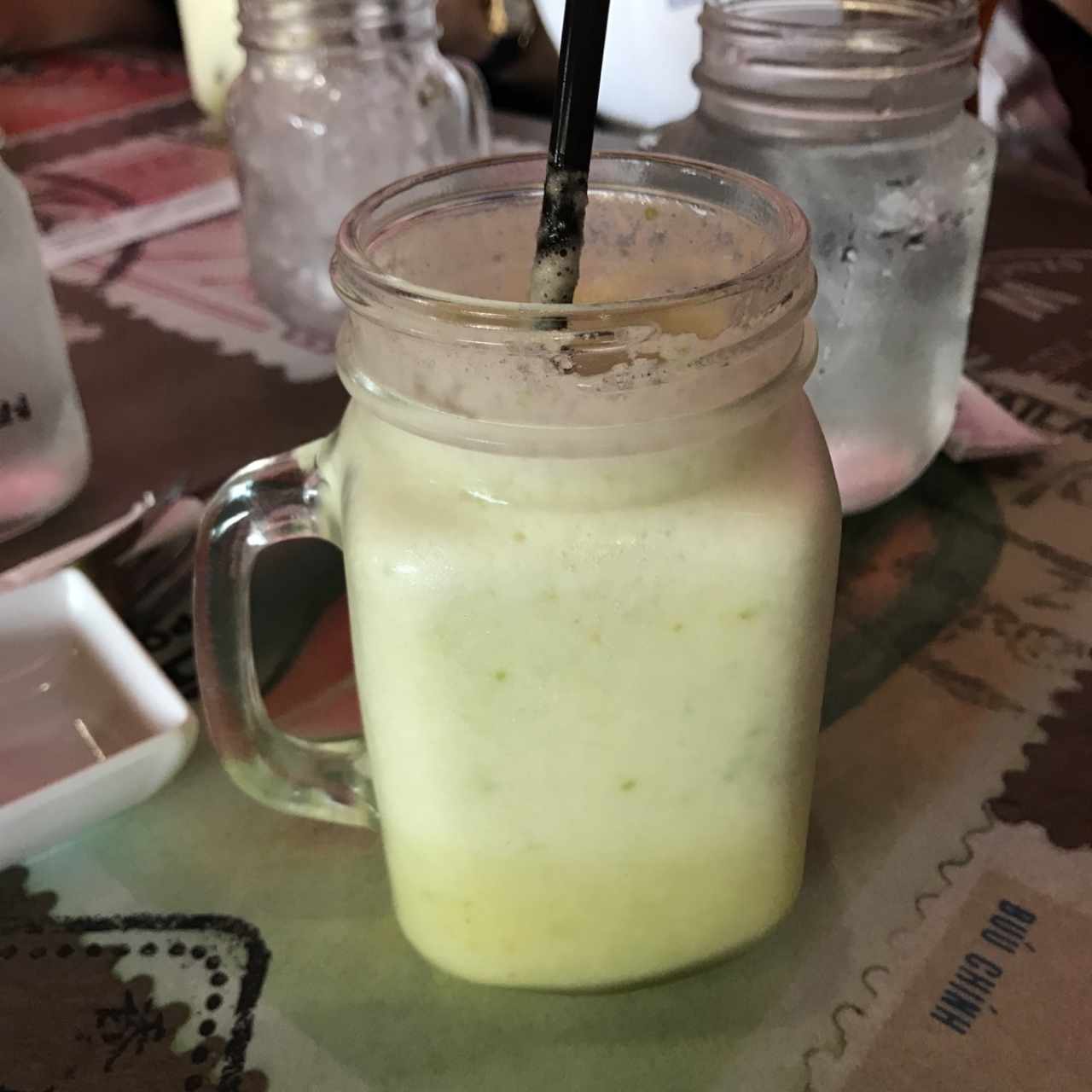 Jugo de manzana verde, piña y jengibre