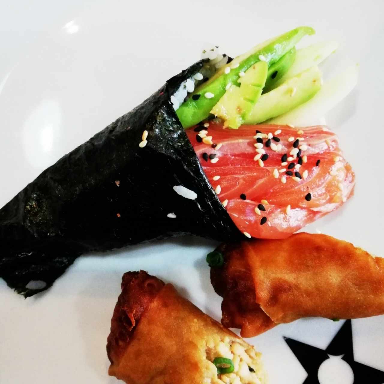 Fabulosos temakis - Temaki de salmón