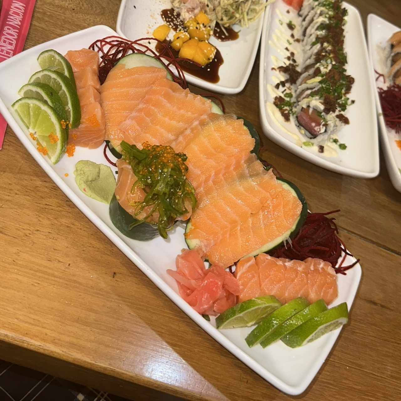 Deliciosos Shashimis - Sashimi Salmón Fresco