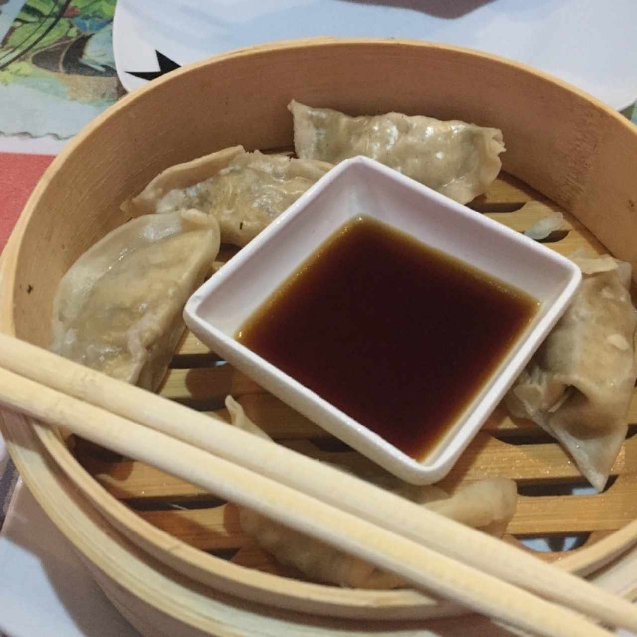 gyozas de pollo