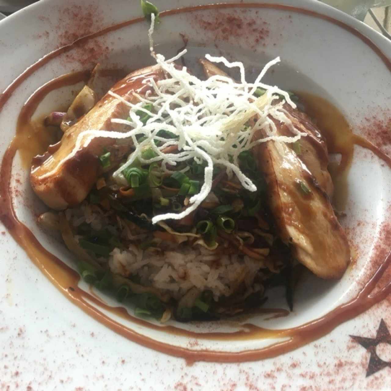 Teriyaki de pollo