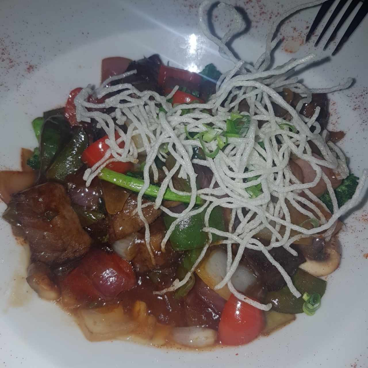 Stir fry de filete de res