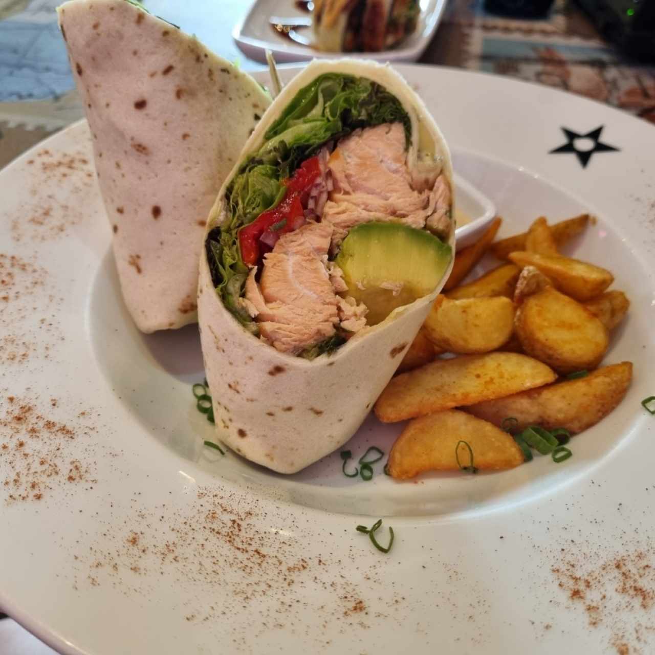 Saludables Wraps - Wrap de Salmón