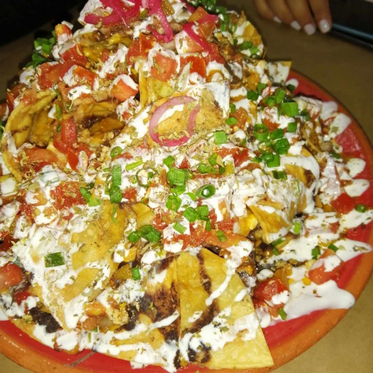 nacho de pollo