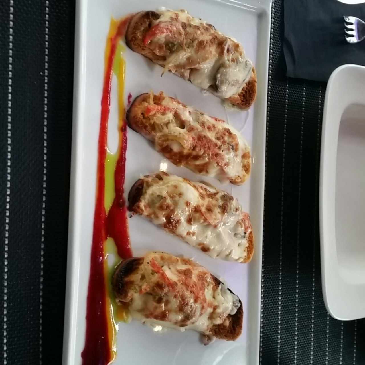 Brochetas de queso