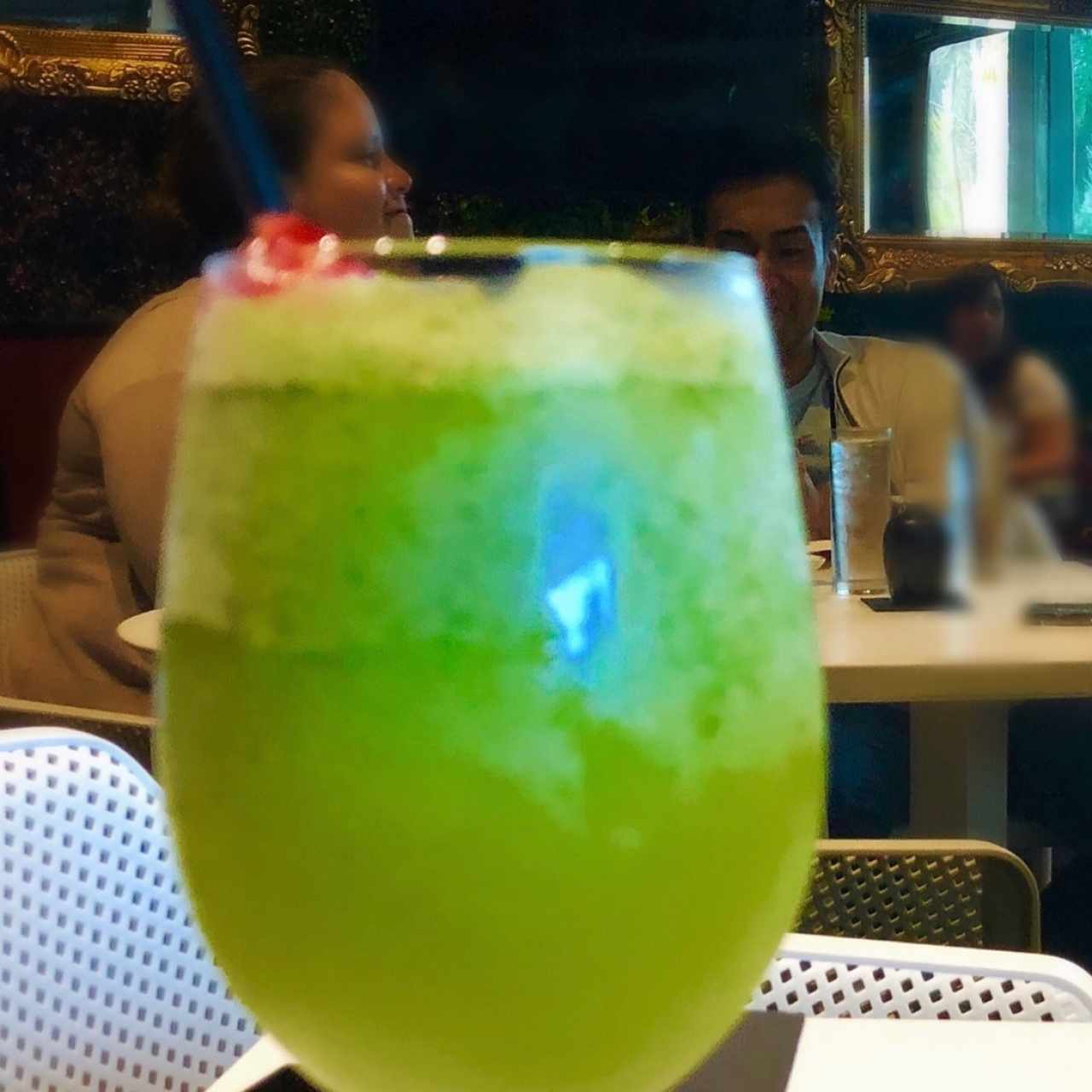 limonada con yerba buena