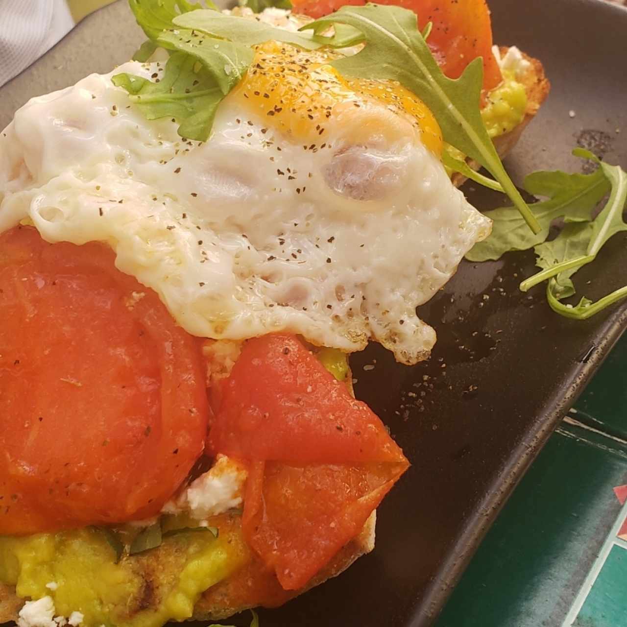 Avocado Toast with Feta & cherry tomato