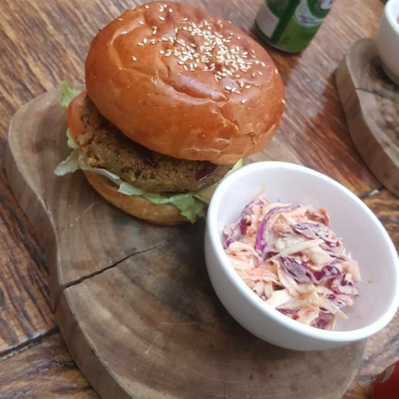 Quinoa burger