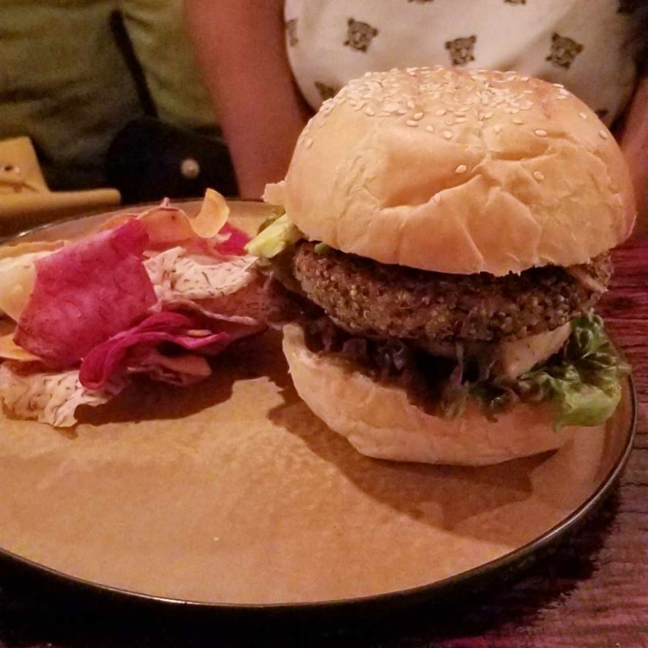 Quinoa burger