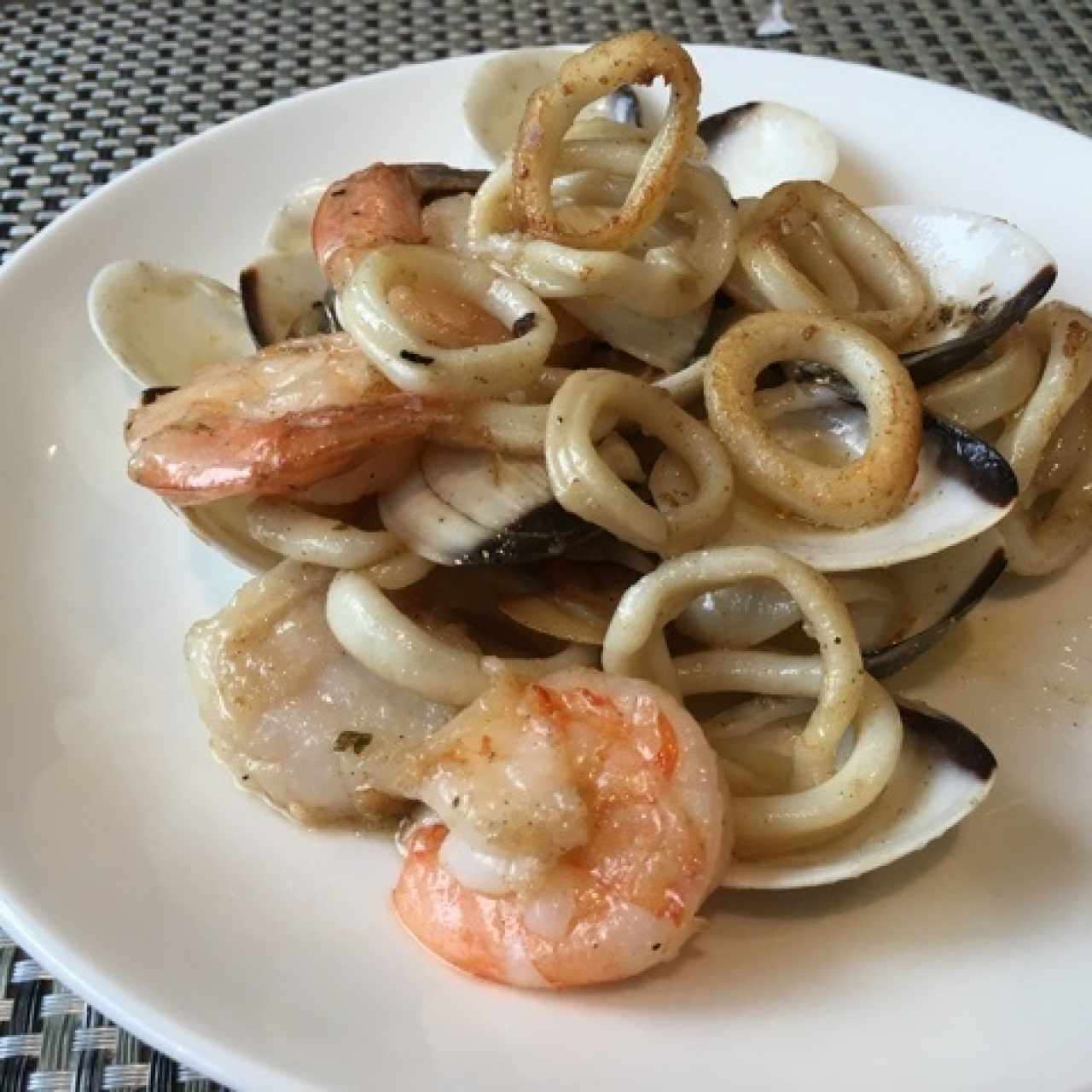 selección de mariscos