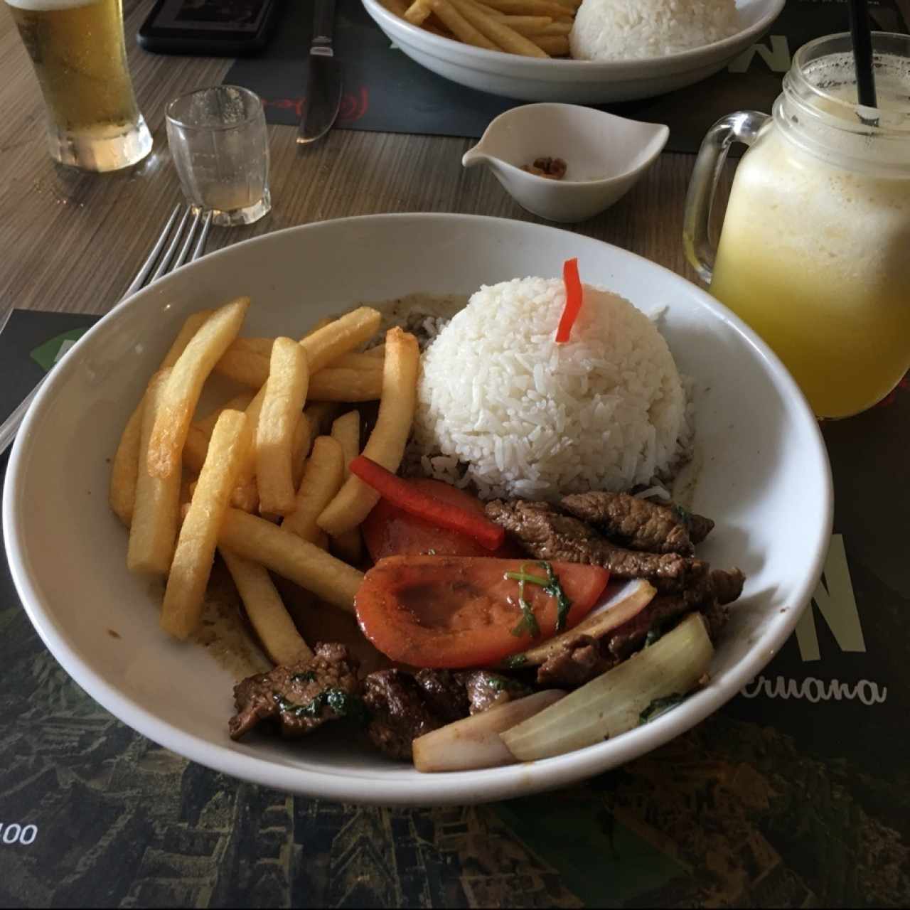 lomo saltado. perfecto!