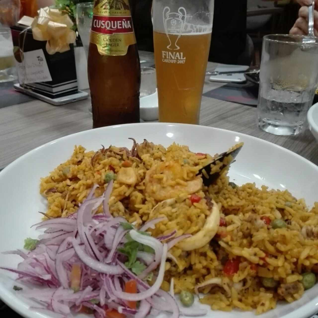 arroz con mariscos