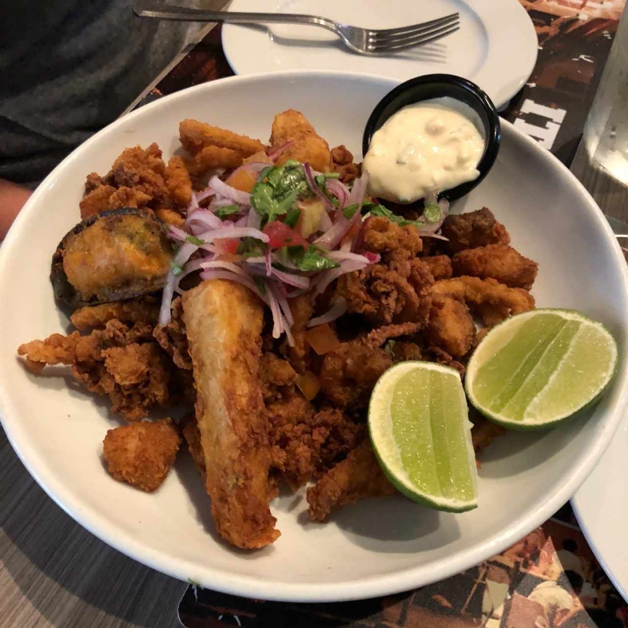 jalea de mariscos