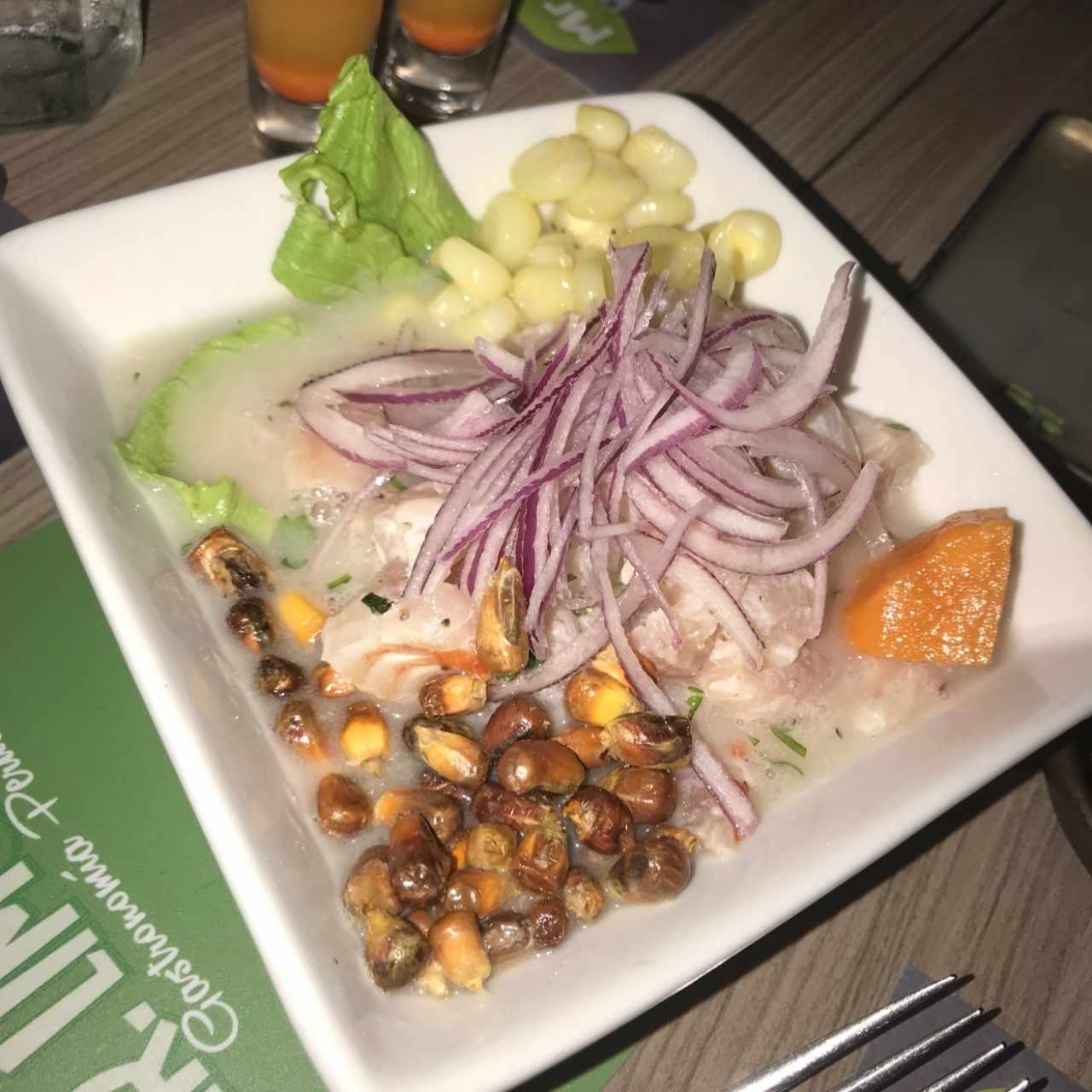 ceviche de corvina