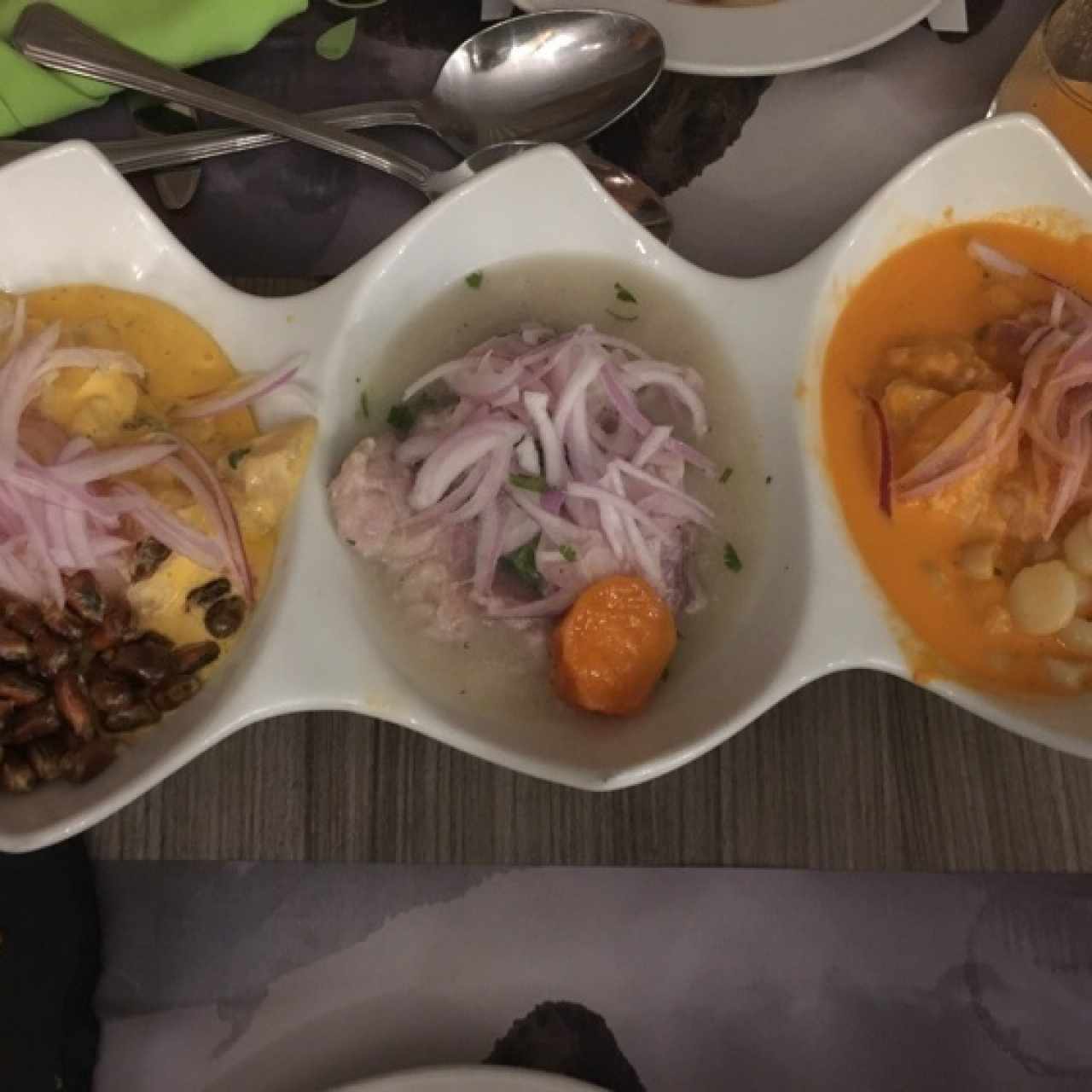 ceviche tres volcanes