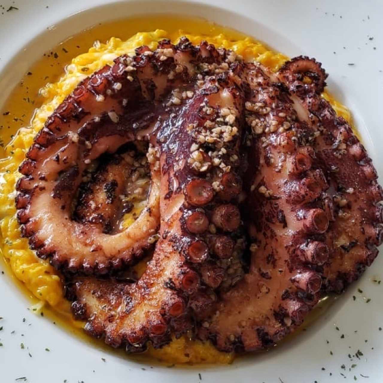 Pulpo a la mantequilla