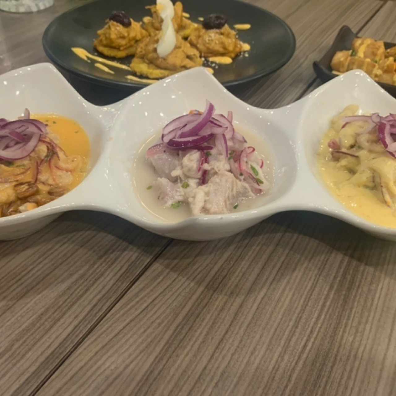 CEVICHES - Tres volcanes pescado