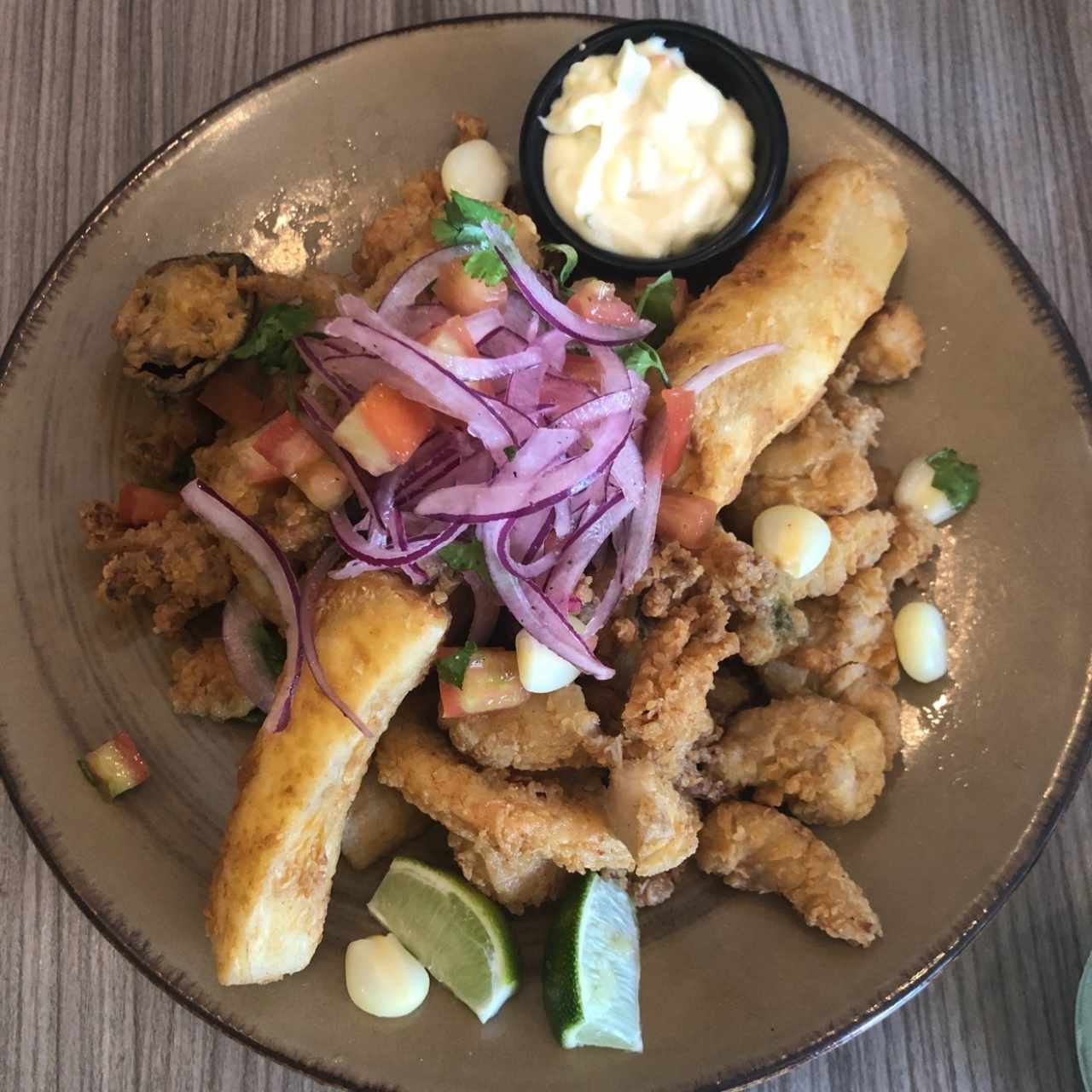 jalea de mariscos