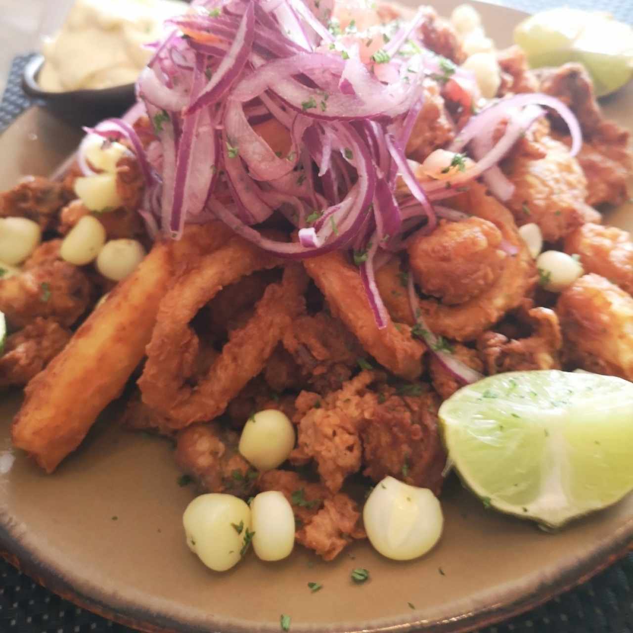 jalea de mariscos