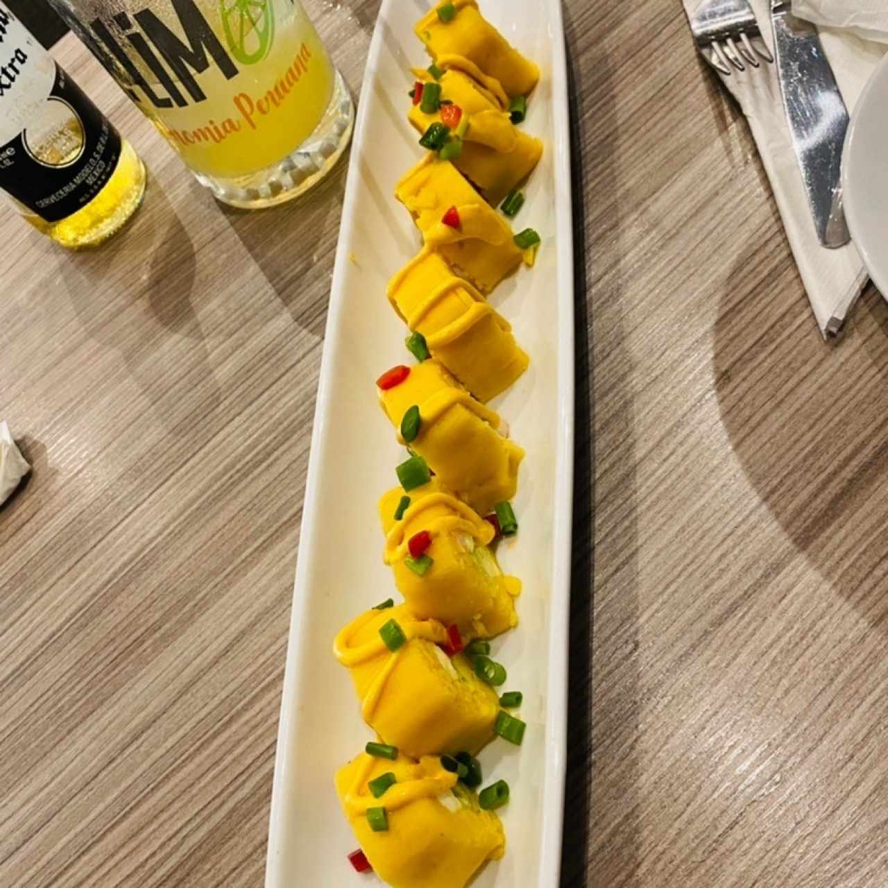 Causa Maki de Camarones