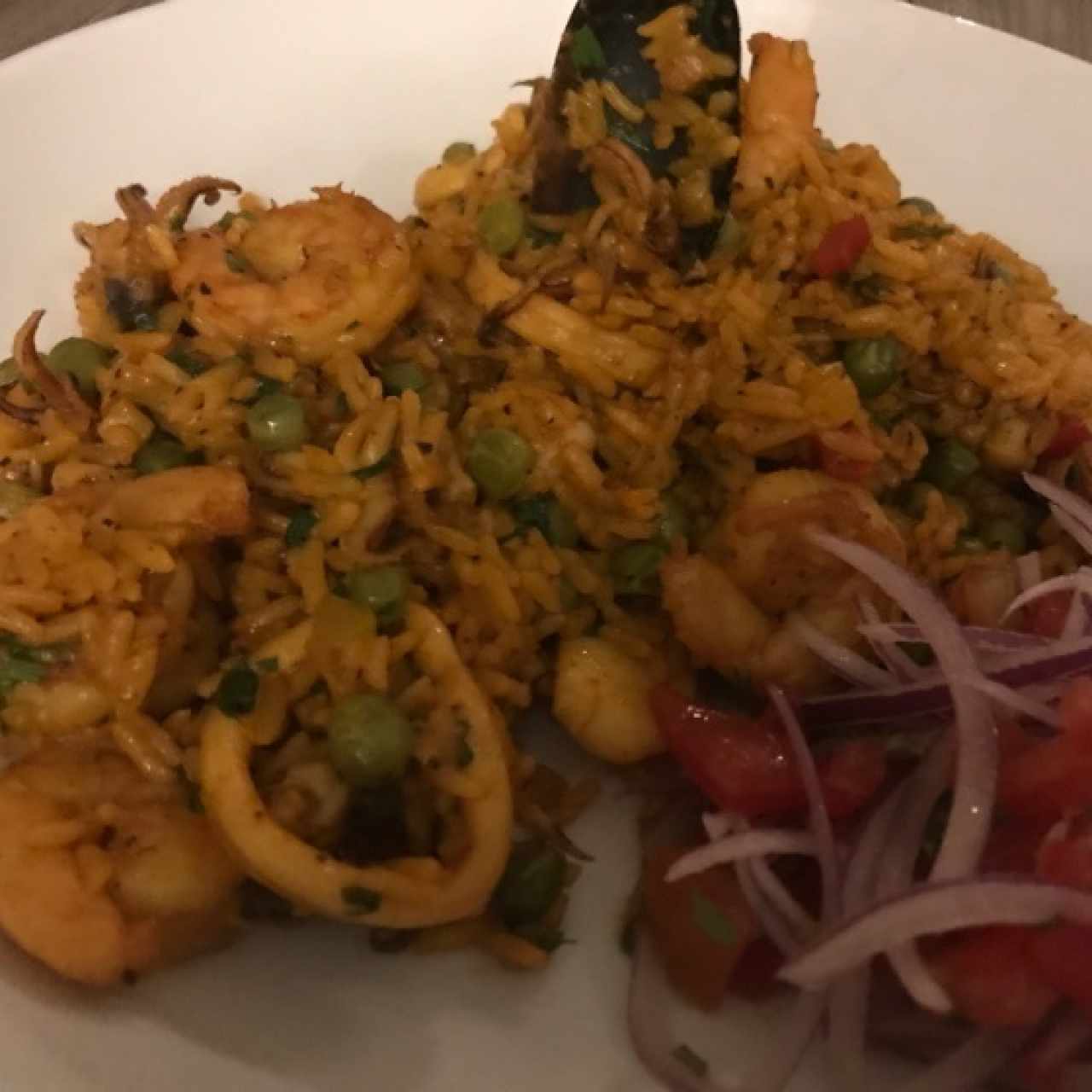 Arroz con mariscos