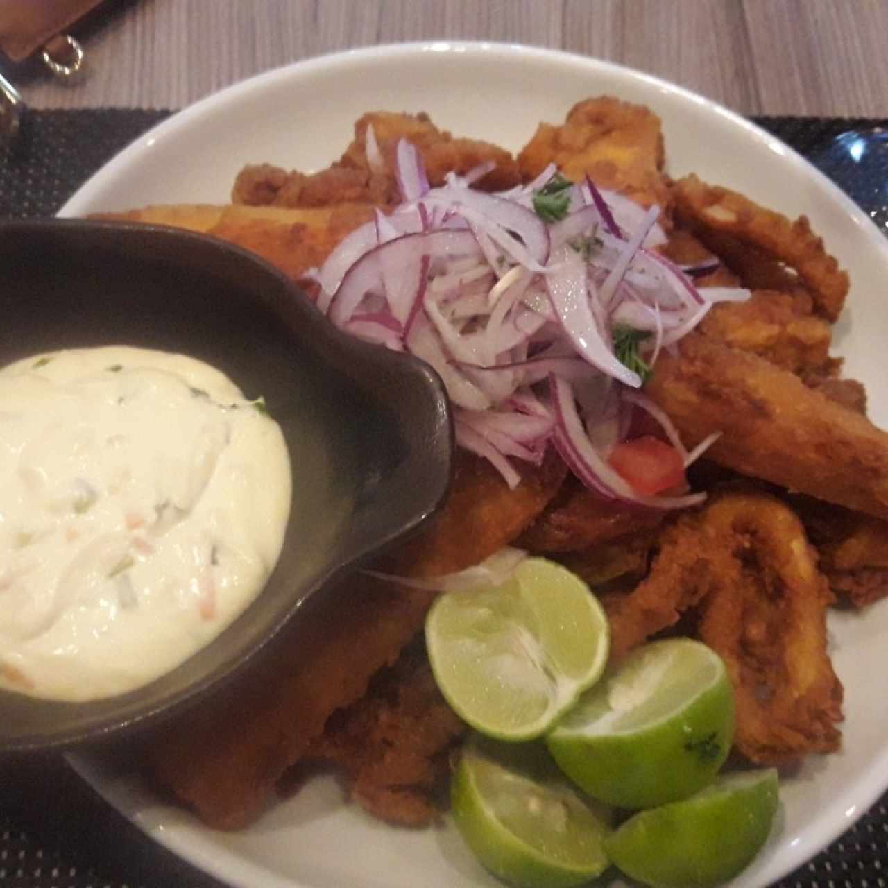 jalea de mariscos