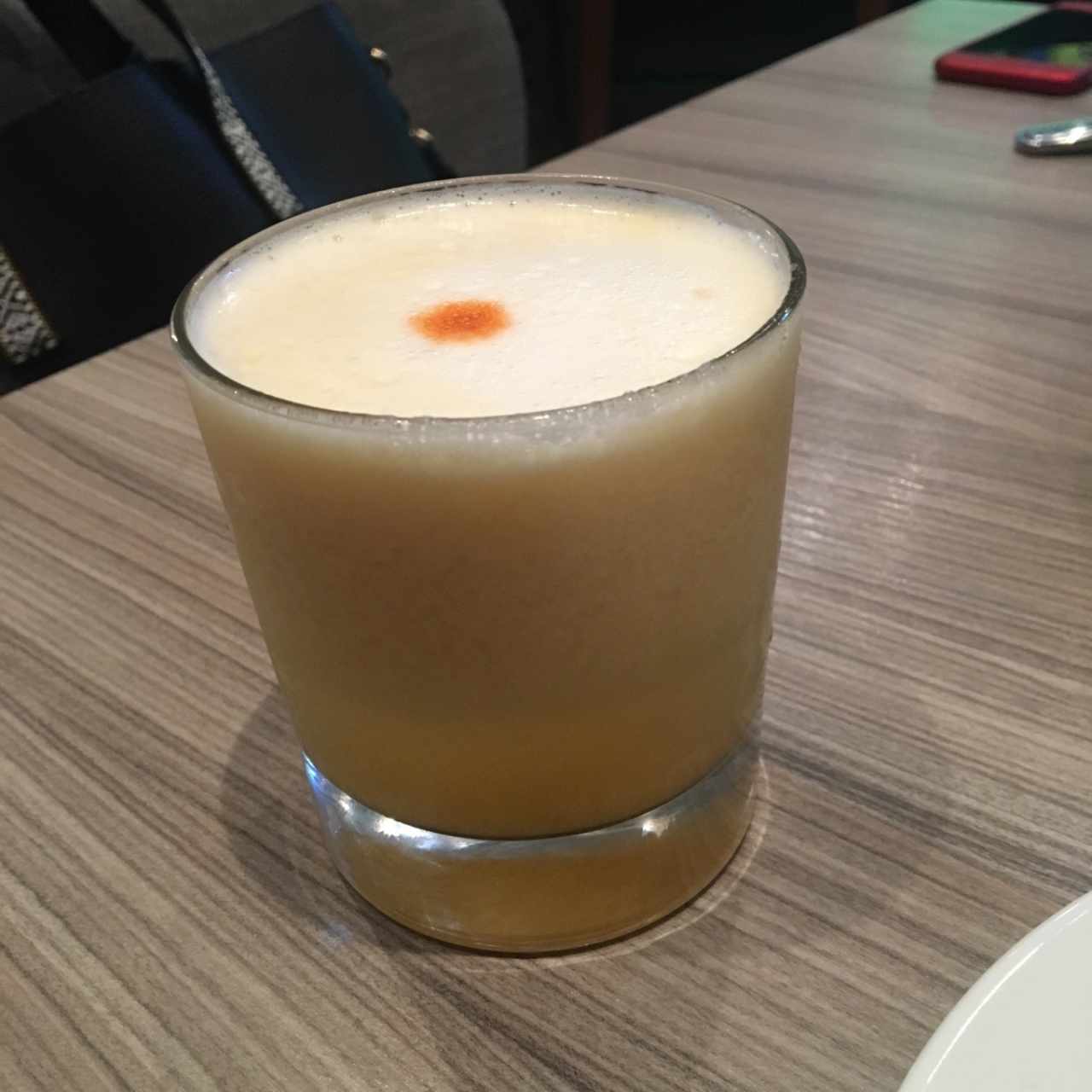 Pisco sour de maracuya