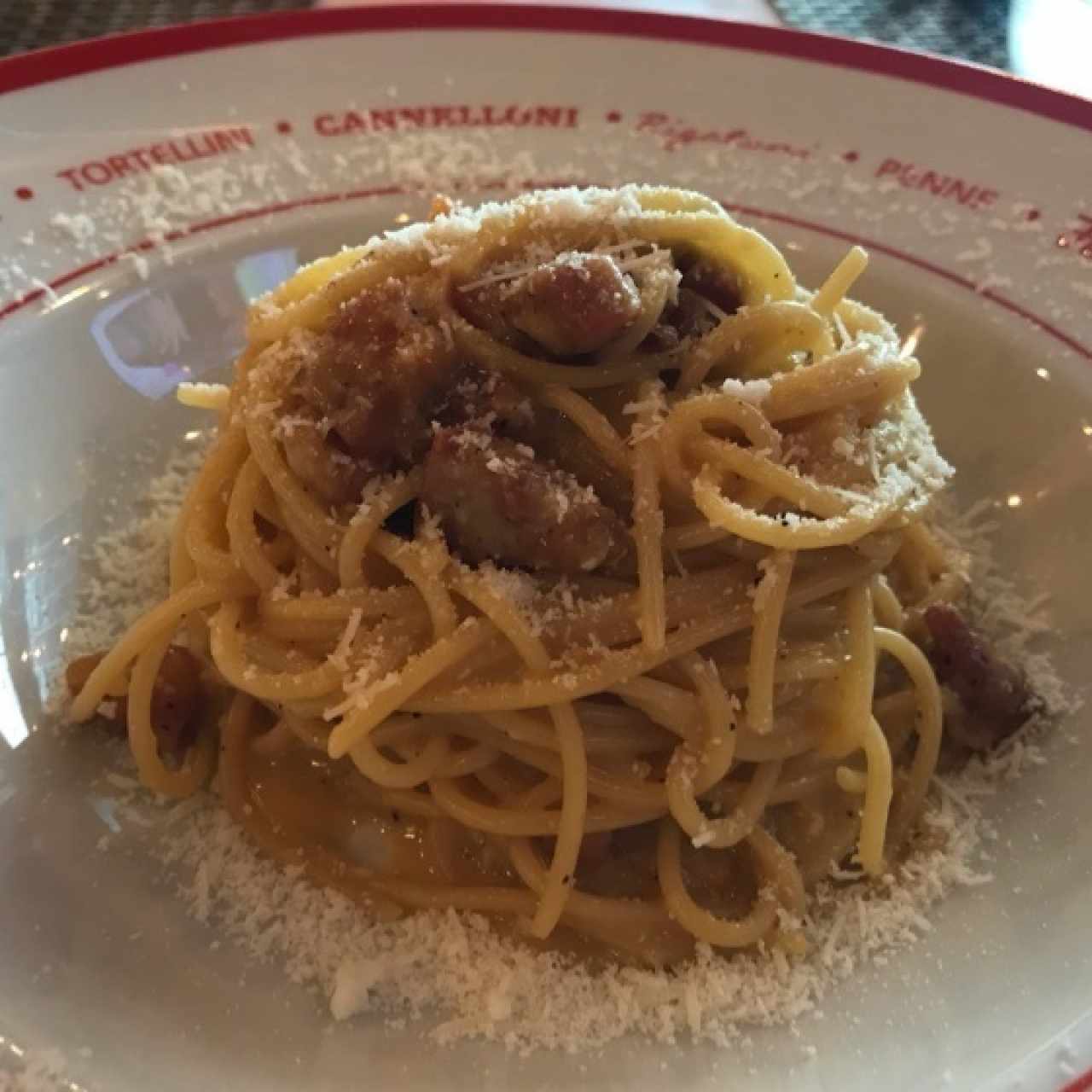 Spaghetti a la Carbonara