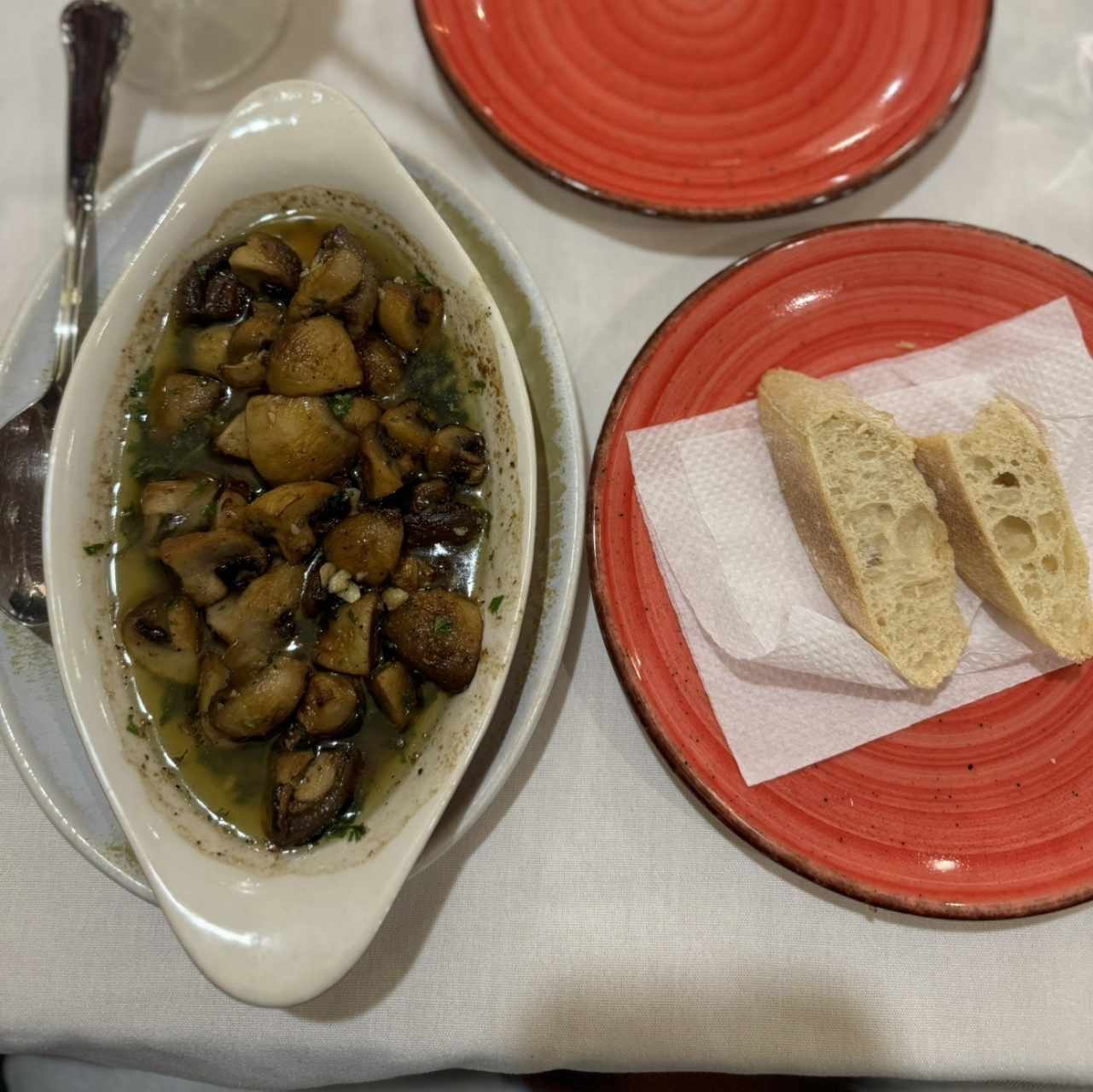 Funghi Aglio e Olio