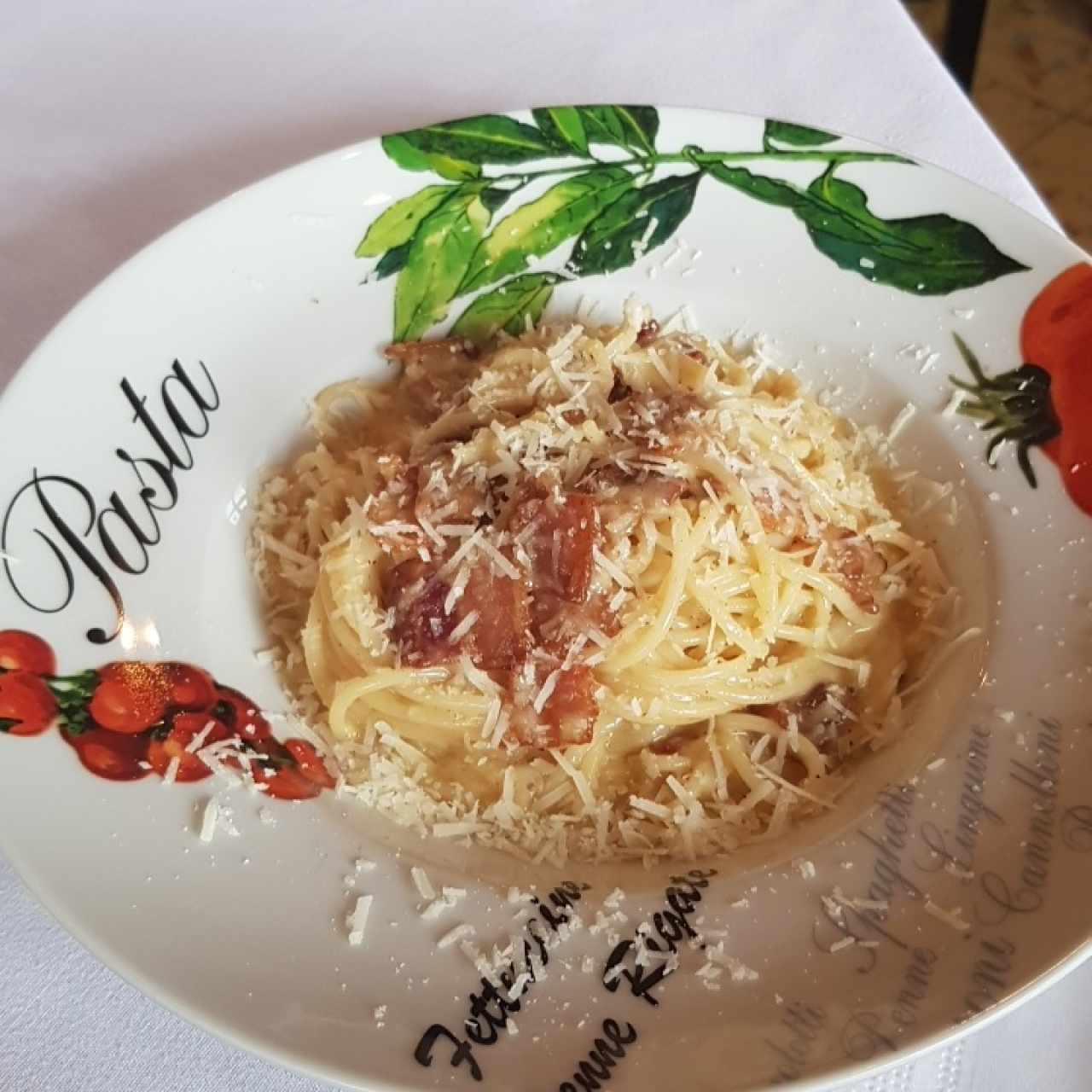 pasta carbonara