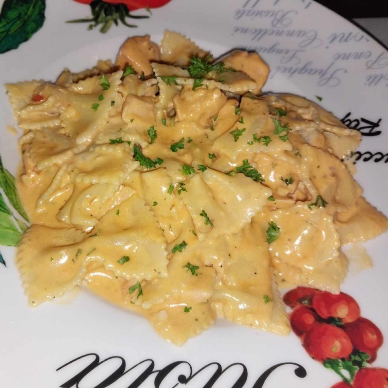 Farfalle Al Salmone e Vodka