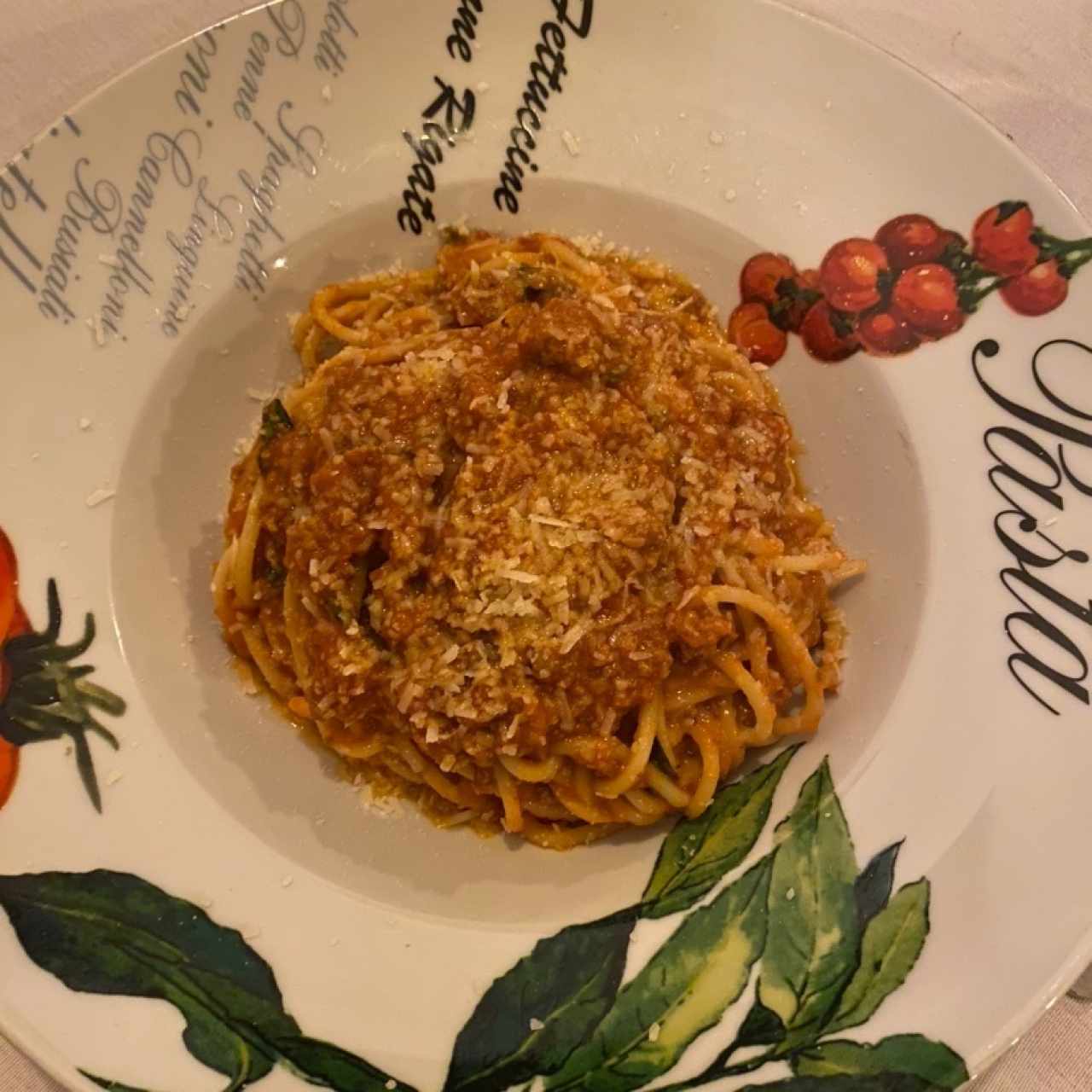 Spaguetti Alla Bolognese