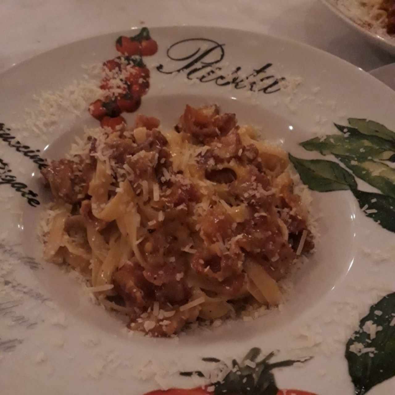 carbonara al huevo😍