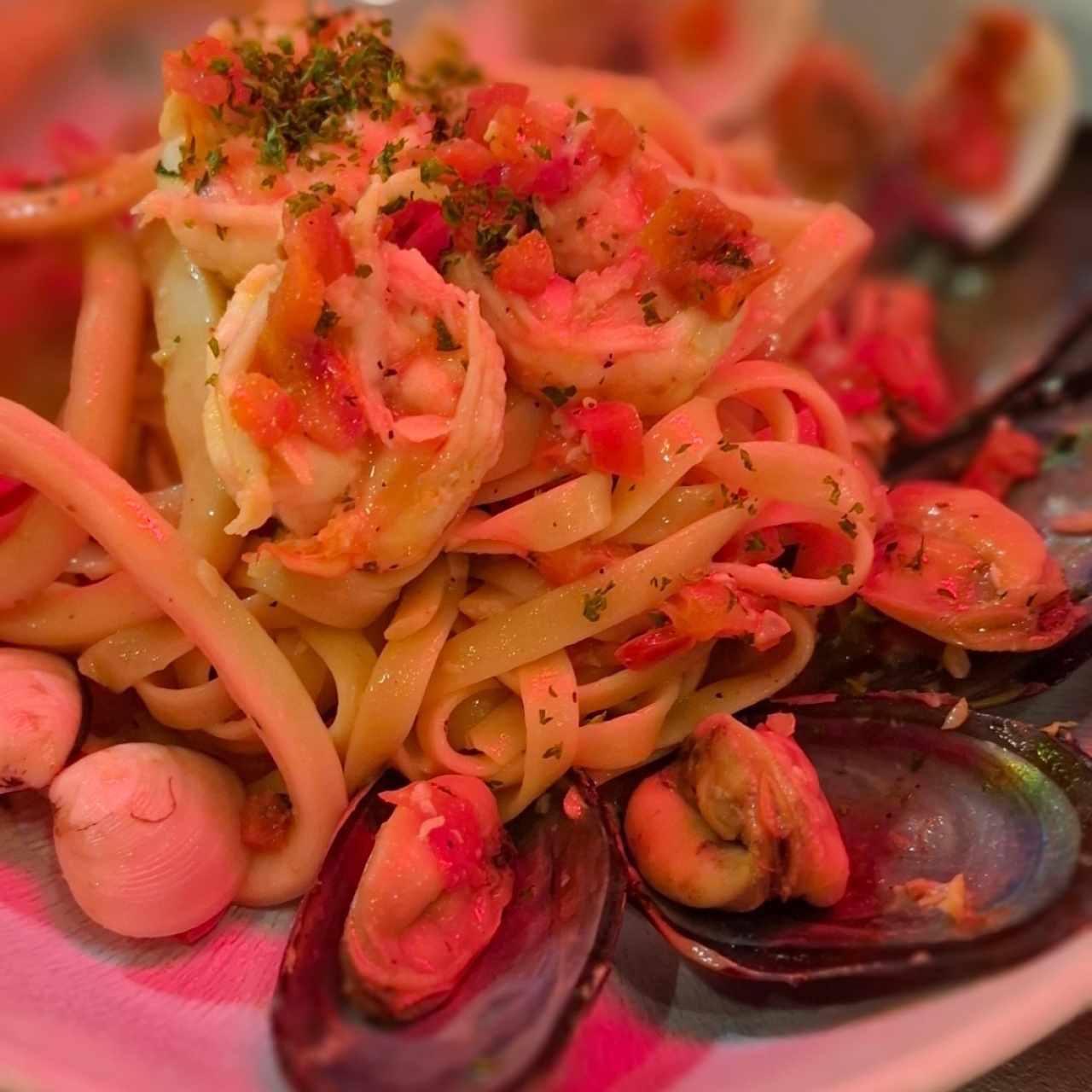 Fettuccine Fruti de Mare